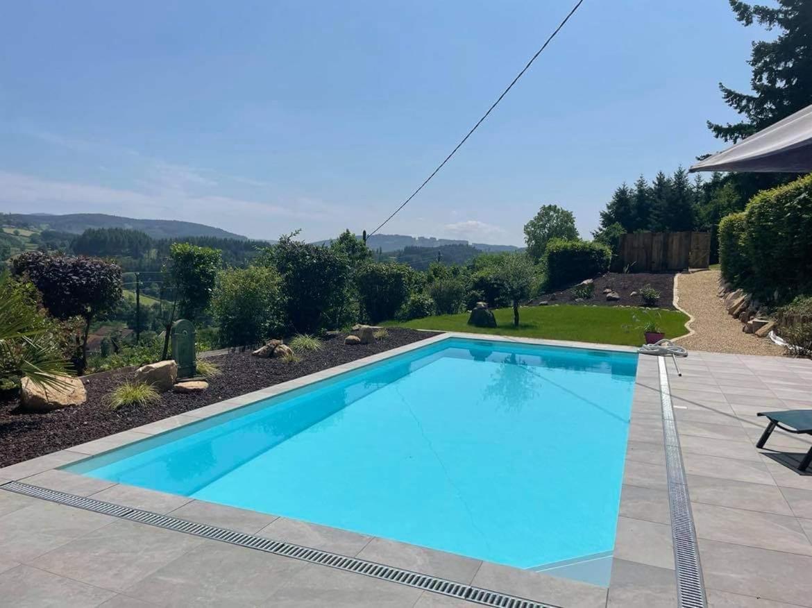 La Mazille , Cossy Vakantiestudio Met Zwembad In Zuid-Bourgogne Anglure-sous-Dun 외부 사진