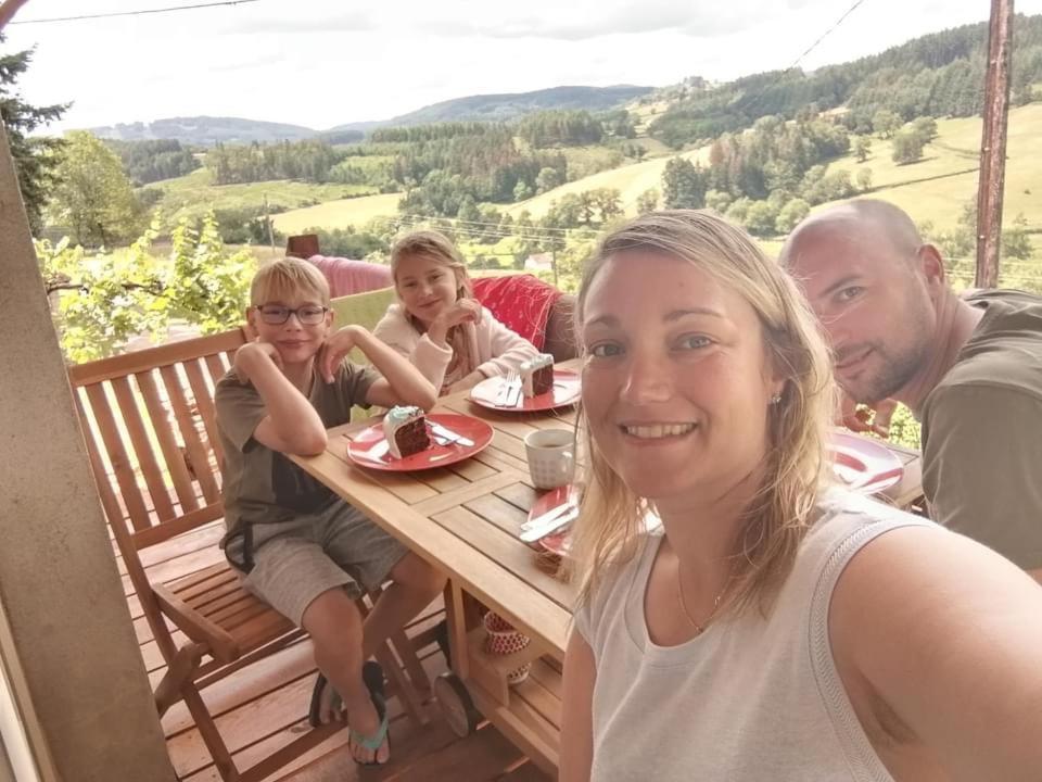 La Mazille , Cossy Vakantiestudio Met Zwembad In Zuid-Bourgogne Anglure-sous-Dun 외부 사진