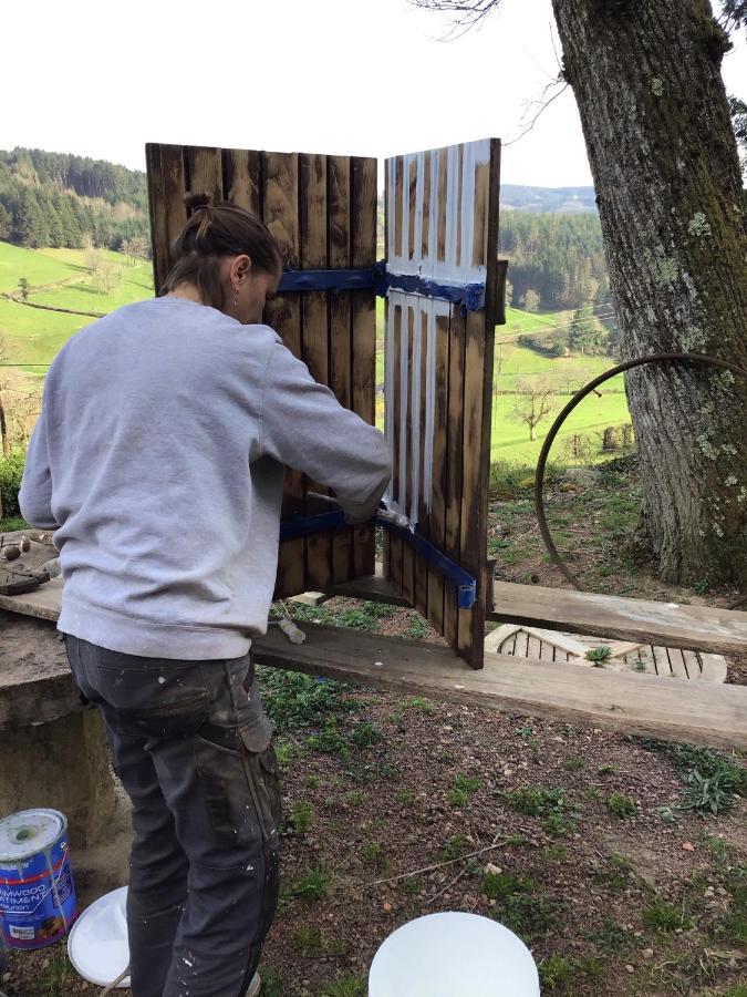 La Mazille , Cossy Vakantiestudio Met Zwembad In Zuid-Bourgogne Anglure-sous-Dun 외부 사진