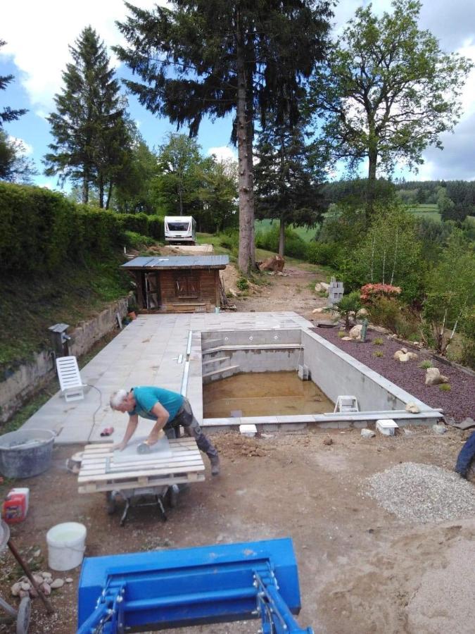 La Mazille , Cossy Vakantiestudio Met Zwembad In Zuid-Bourgogne Anglure-sous-Dun 외부 사진